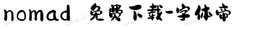 nomad 免费下载字体转换